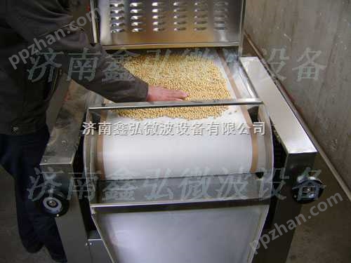 大豆脱腥熟化微波烘干机