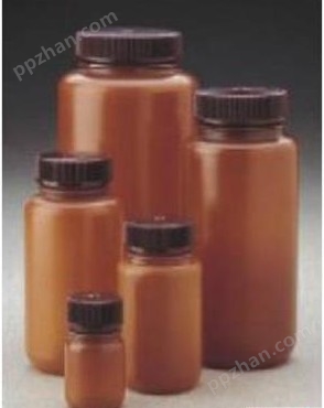 NALGENE透明琥珀色高密度聚乙烯广口包装瓶