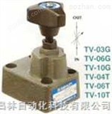  TV-04T,TV-06T,TV-10T 单向节流阀
